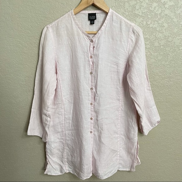 Eileen Fisher Tops - Eileen Fisher Button Down Cardigan 3/4 Sleeves